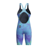 Speedo Competition Kneeskin Fastskin Hyperspark Open Back Blue/Yellow