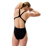 Speedo Badpak Eco Endurance+ Placement Print Powerback Zwart/Geel