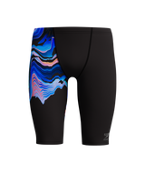 Speedo Heren Zwemjammer Placement Printed Zwart/Blauw