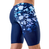 Speedo Herren-Schwimmjammer Placement Printed Moonglow Smoke–Marineblau
