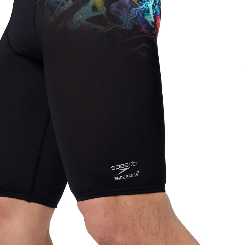 Speedo Jammer Eco Endurance+ Placement Print Blauw/Geel