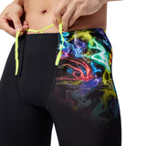 Speedo Jammer Eco Endurance+ Placement Print Blauw/Geel