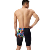 Speedo Jammer Eco Endurance+ Placement Print Blauw/Geel