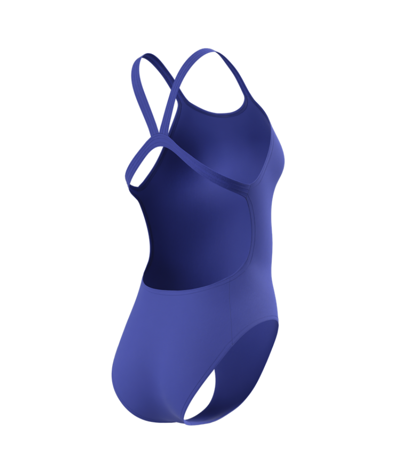 Speedo Damen Badeanzug Solid Leaderback Calm Kobaltblau