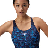 Speedo Badpak Eco Endurance+ Hyperboom Placement Muscleback Navy/Blauw