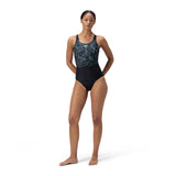 Speedo Swimsuit Eco Endurance+ Hyperboom Placement Muscleback Black/Green