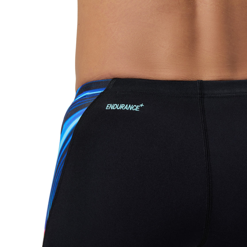 Speedo Schwimmjammer Digital V-Cut Schwarz/Blau