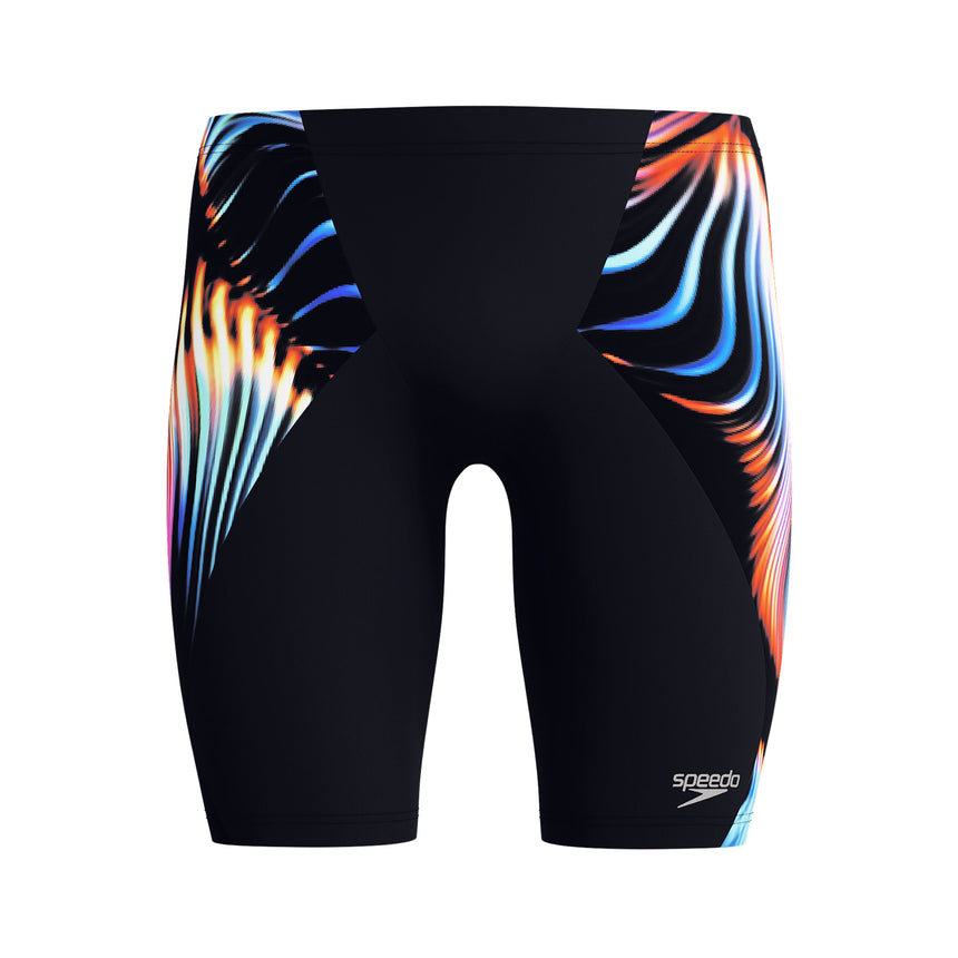 Speedo Schwimmjammer Digital V-Cut Schwarz/Blau