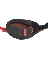 Speedo Wettkampf-Schwimmbrille Fastskin Speed Socket 2.0 Verspiegelt Schwarz / Rauchgrau / Karmesinrot