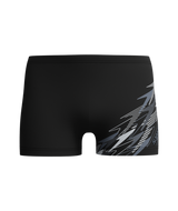 Speedo Heren Zwemboxer Medley Logo Zwart/Groen