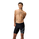Speedo Heren Zwemjammer Medley Logo Zwart/Groen