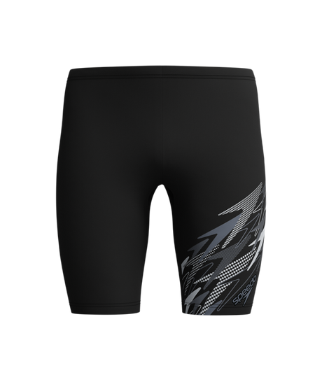 Speedo Heren Zwemjammer Medley Logo Zwart/Groen