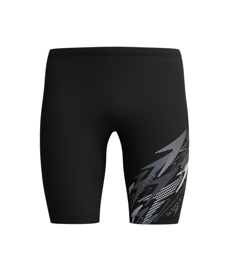 Speedo Heren Zwemjammer Medley Logo Zwart/Groen