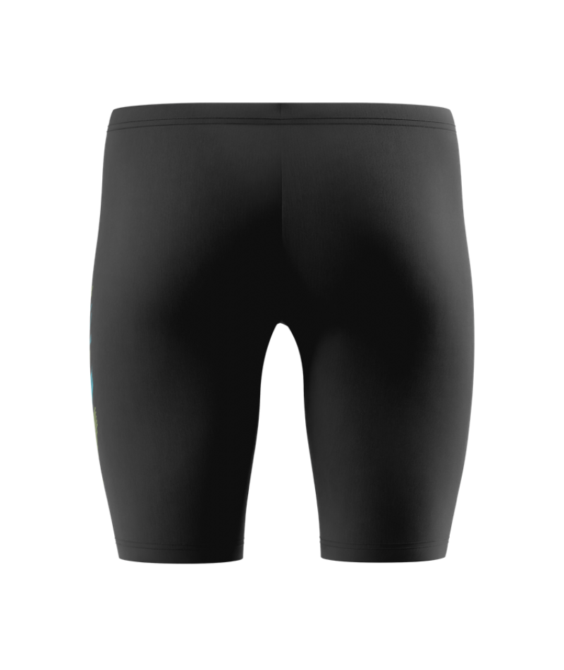 Speedo Herren Schwimmjammer Medley Logo Anthrazit/HyperTeal