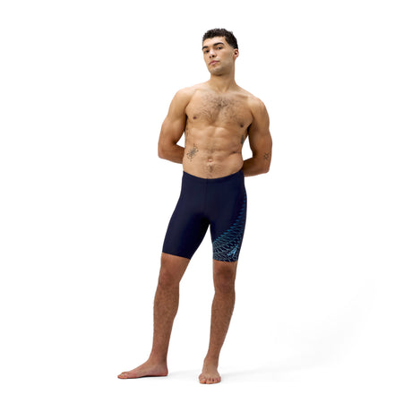 Speedo Jammer Medley Logo Navy/Blauw