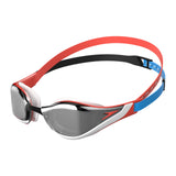 Speedo Zwembril Fastskin Pure Focus Mirror Rood/Blauw