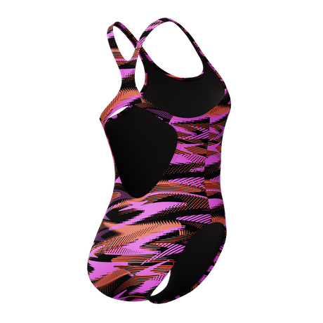 Speedo Badpak Eco+ Hyperboom Allover Medalist Paars