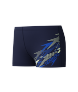 Speedo Jongens Zwemboxer Medley Logo Marine/Blauw