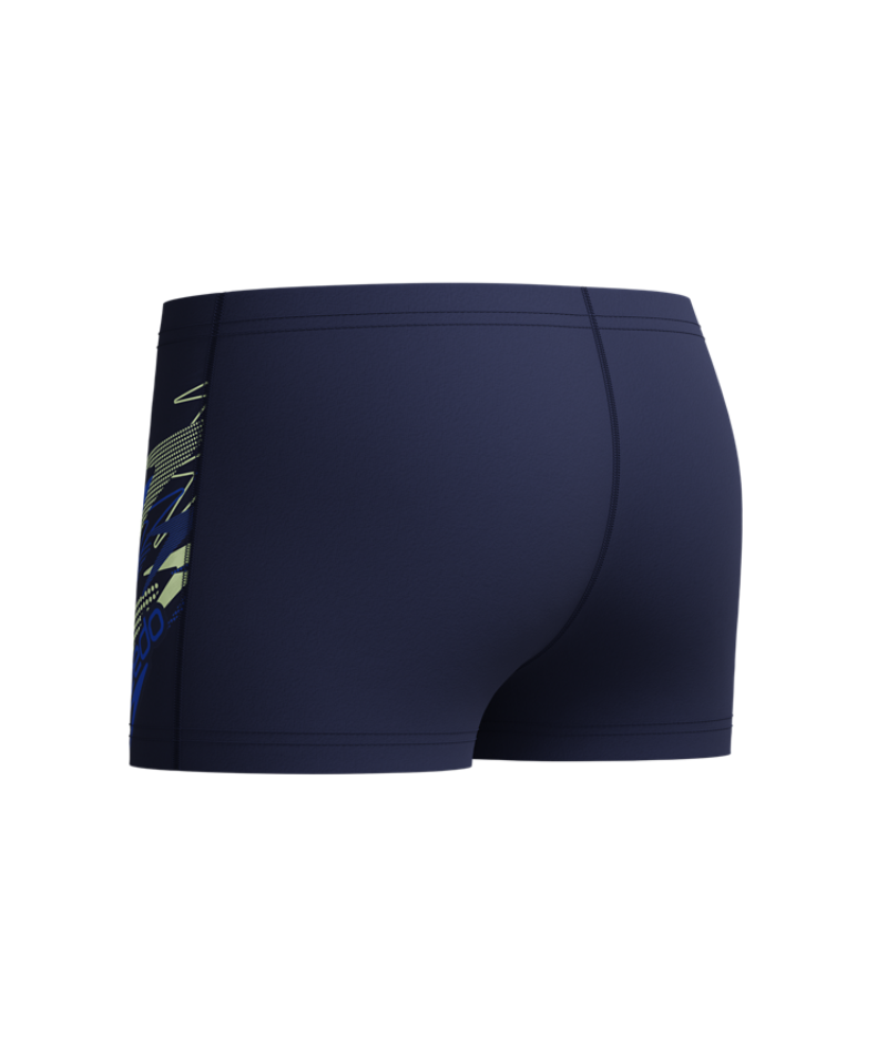 Speedo Jongens Zwemboxer Medley Logo Marine/Blauw