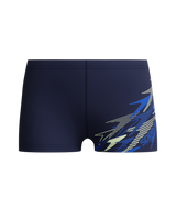 Speedo Jongens Zwemboxer Medley Logo Marine/Blauw