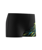 Speedo Jungen Badeboxer Medley Logo Anthrazit/Citrusgrün