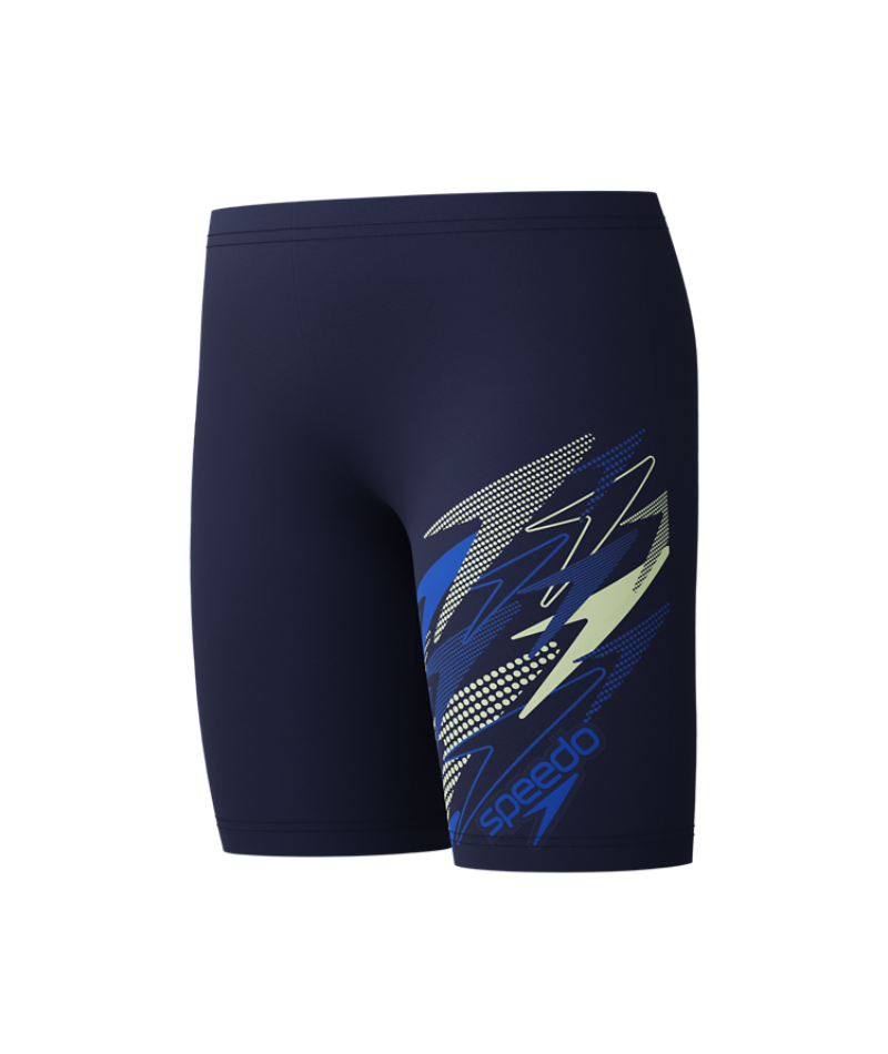 Speedo Jongens Zwemjammer Medley Logo Marine/Blauw