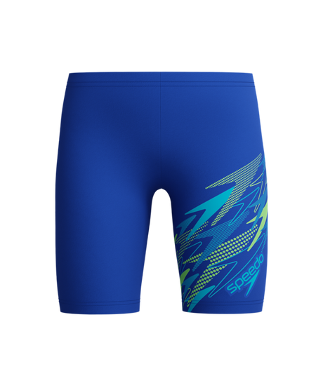 Speedo Jongens Zwemjammer Medley Logo Blauw/Turquoise