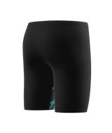 Speedo Jungen Schwimmjammer Medley Logo Anthrazit/Citrusgrün