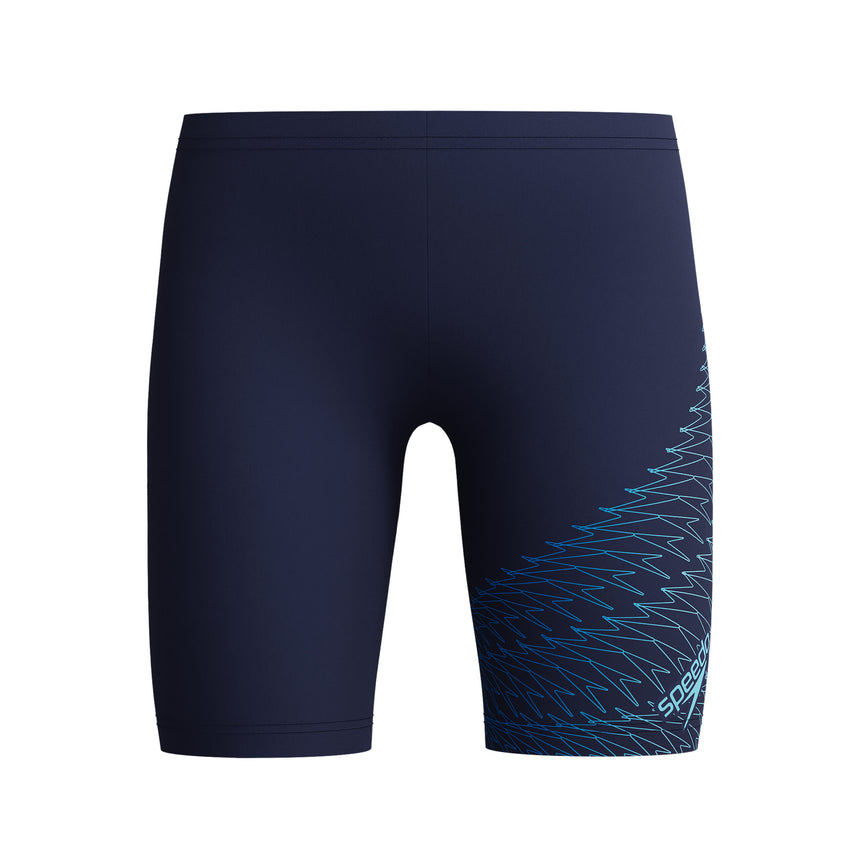 Speedo Boys Swim Jammer Medley Logo Navy/Blue