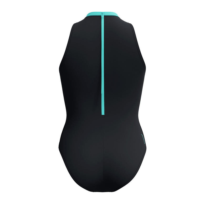 Speedo Badeanzug Printed Hydrasuit Schwarz/Blau