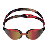 Speedo Zwembril Fastskin Hyper Elite Mirror Zwart/Rood