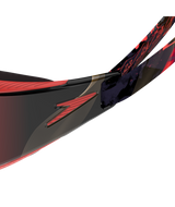 Speedo Zwembril Fastskin Hyper Elite Mirror Zwart/Rood