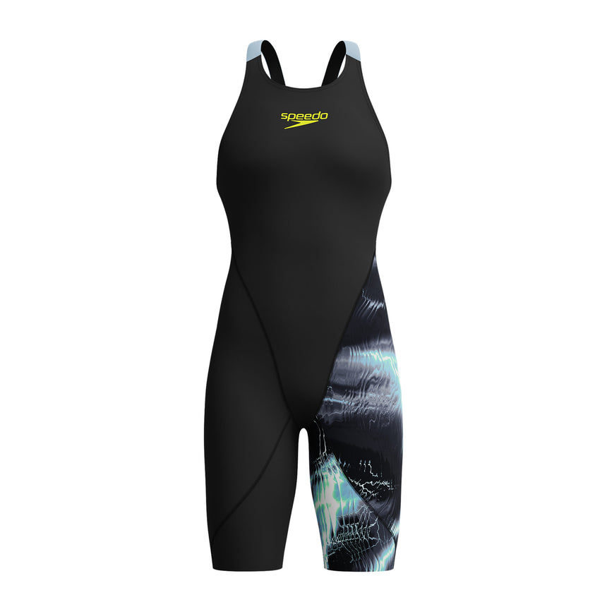 Speedo Meisjes Wedstrijdbadpak Fastskin Ignite Zwart/Blauw