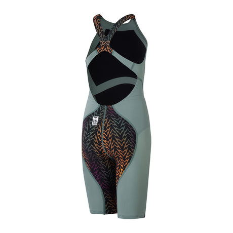 Speedo Meisjes Wedstrijd Badpak LZR Ignite Kneeskin Groen