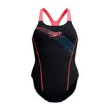 Speedo Swimsuit Eco Enduraflex Medalist Black/Orange