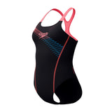 Speedo Swimsuit Eco Enduraflex Medalist Black/Orange