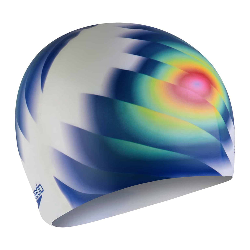 Speedo Digital Printed Cap Colour Dispersion