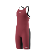 Speedo Mädchen Wettkampfanzug Fastskin Junior Endurance+ Max Openback Regalrot