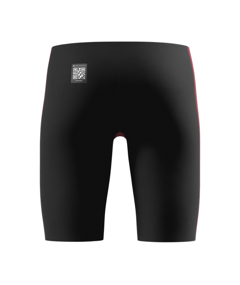 Speedo Jungen Wettkampfbadehose Fastskin Junior Endurance+ Max High-Waisted Regalrot