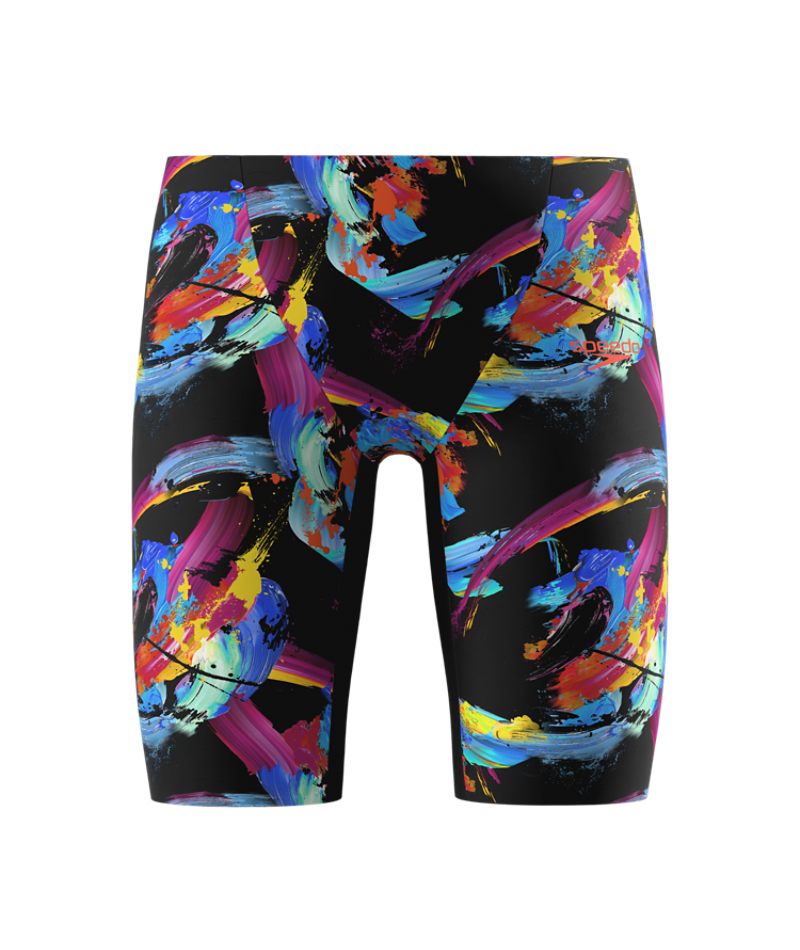 Speedo Jungen Wettkampfbadehose Fastskin Junior Endurance+ Max High-Waisted Colour Shock