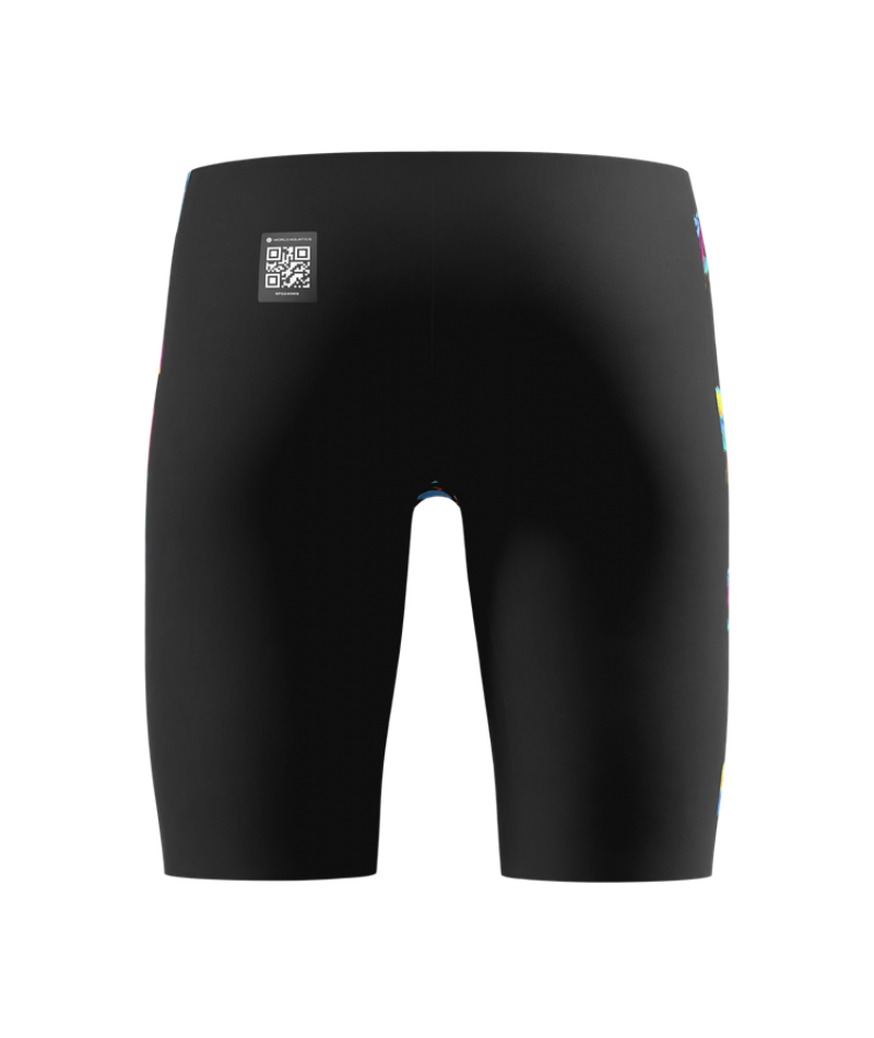 Speedo Jungen Wettkampfbadehose Fastskin Junior Endurance+ Max High-Waisted Colour Shock