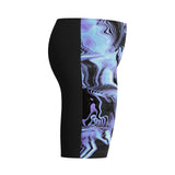 Speedo Jongens Wedstrijdjammer Eco Endurance+ Fastskin High Waist Zwart/Blauw