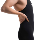Speedo Wedstrijdbadpak Fastskin LZR Pure Valor 2.0 Open Rug Zwart