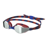 Speedo Kinder Schwimmbrille Hyper Flyer Mirror Navy/Rot
