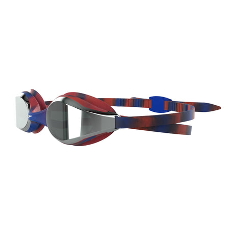Speedo Kinder Zwembril Hyper Flyer Mirror Navy/Rood