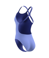 Speedo Damen Badeanzug Solid Powerback Moonlight Lavendel