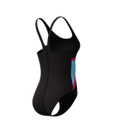 Speedo Dames Badpak Hyperboom Butterfly Back Zwart/Roze