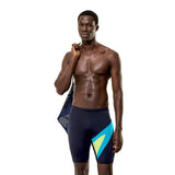 Speedo Herren Schwimmjammer Hyperboom Anthrazit/HyperTeal