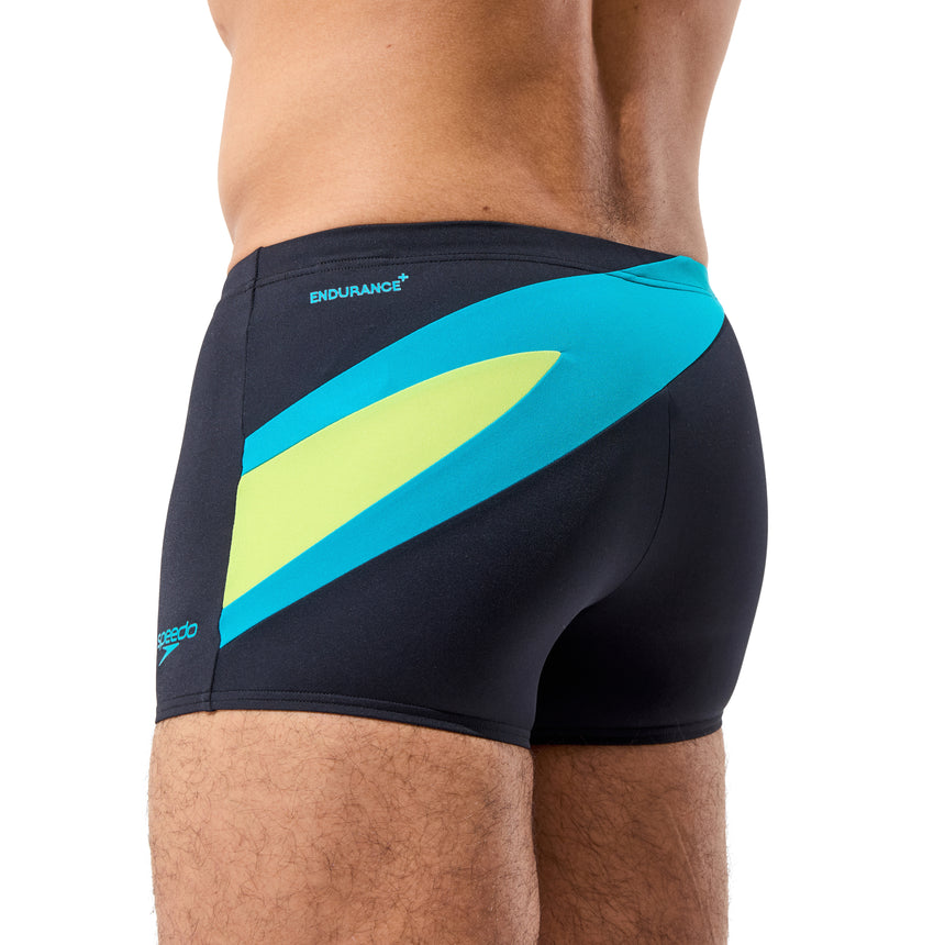 Speedo Herren Badeboxer Hyperboom Anthrazit/HyperTeal