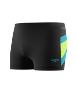 Speedo Herren Badeboxer Hyperboom Anthrazit/HyperTeal